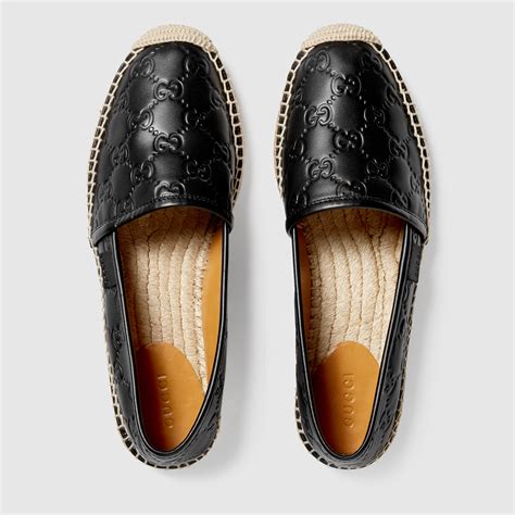 gucci leather espadrilles size|Gucci espadrilles denim.